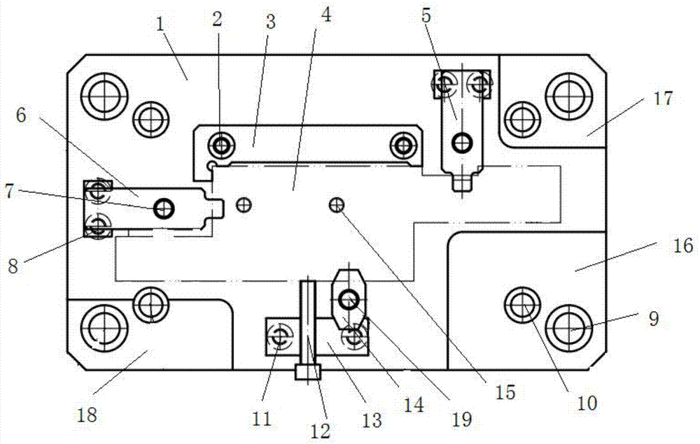 一种压力机机架用工装夹具体的制作方法