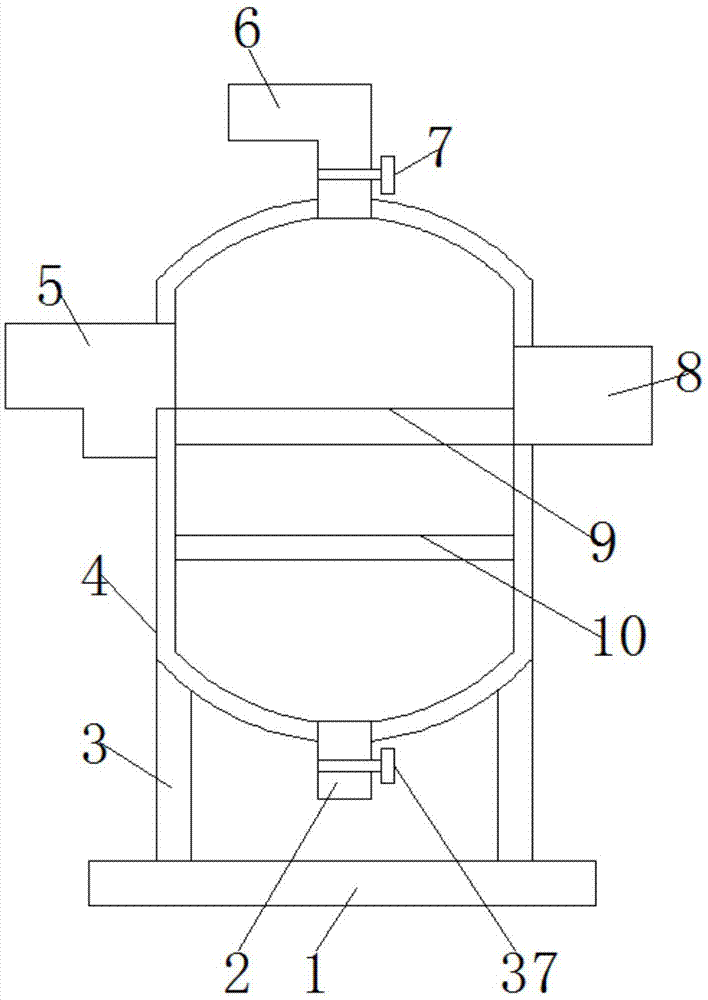 一种用于化工生产的化工过滤罐的制作方法