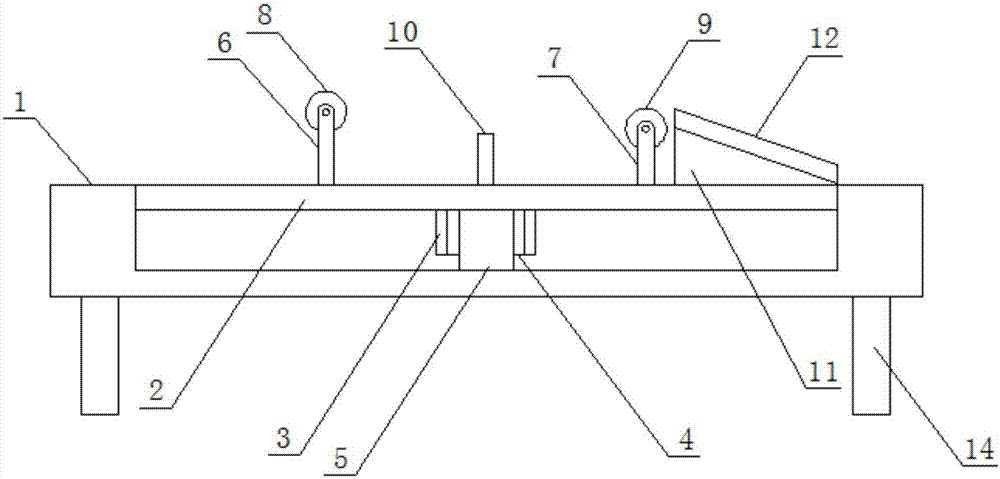 一种铝合金轮毂工装检测台的制作方法