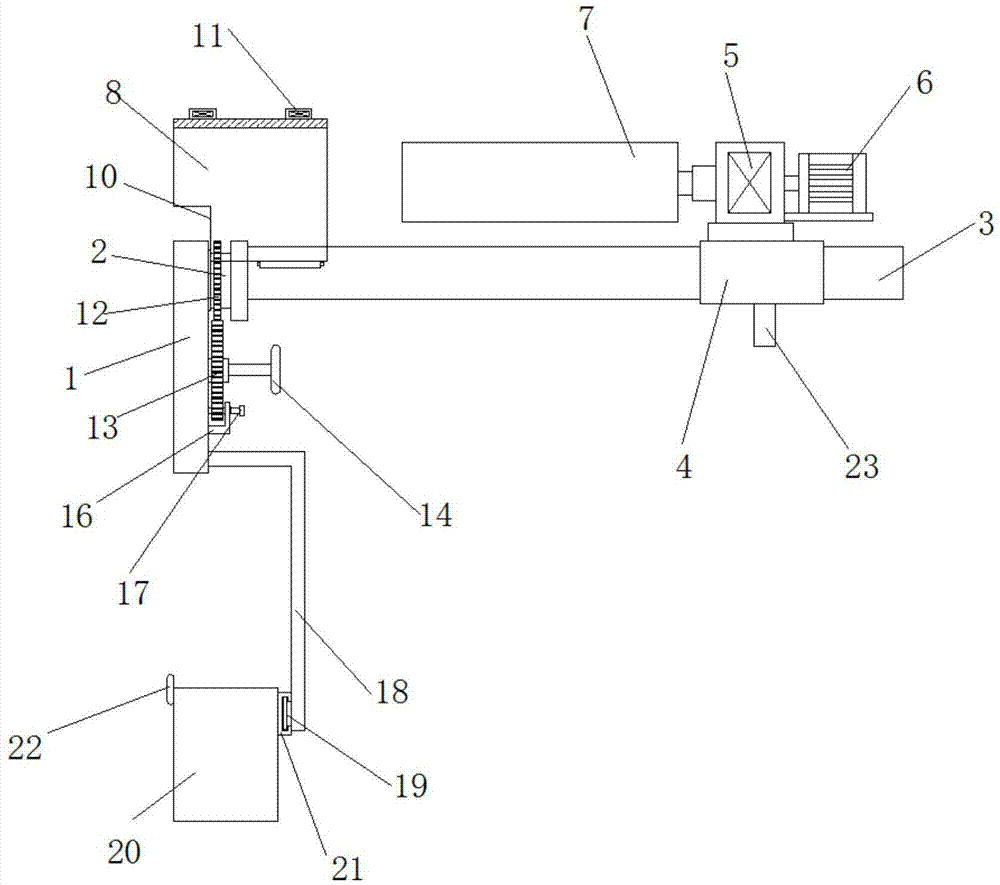 一种建筑用墙体钻孔装置的制作方法