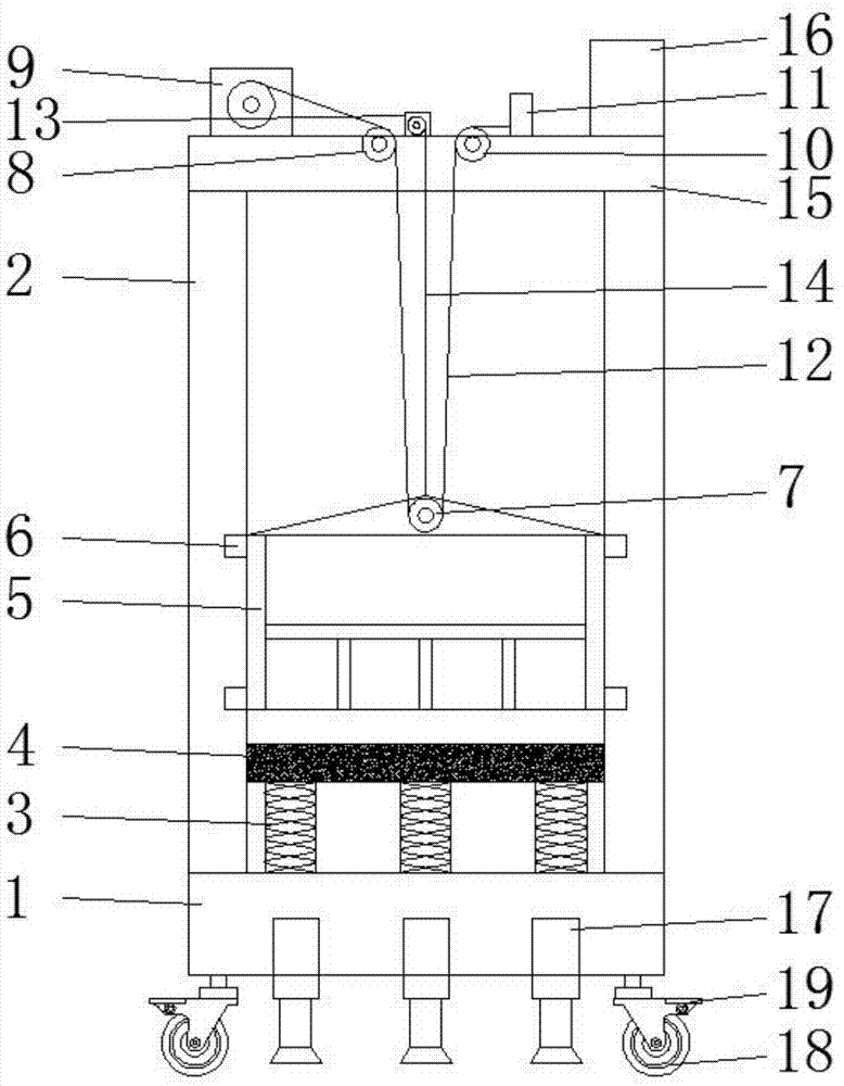 一种建筑用物料提升机的制作方法