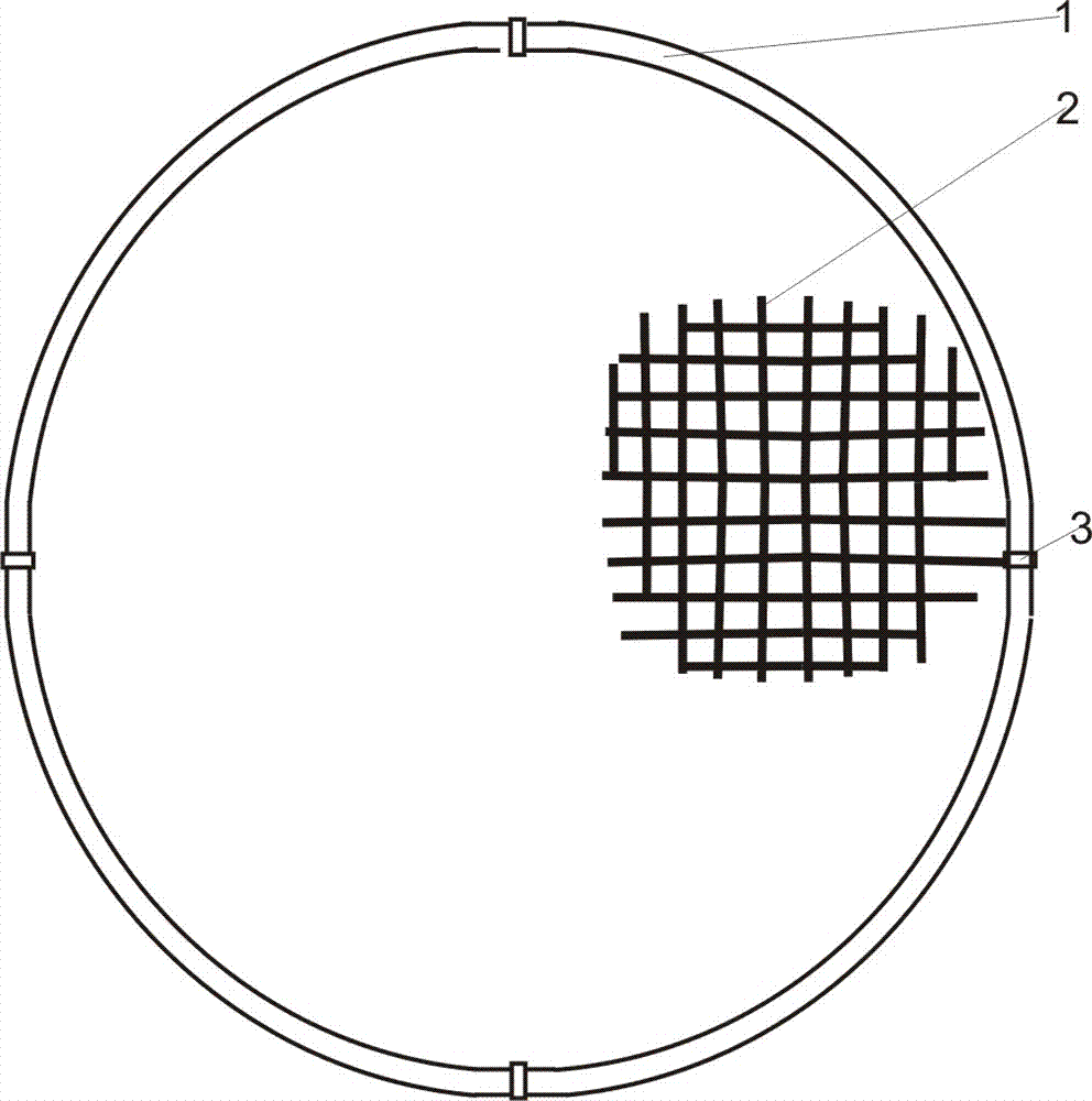 圆形棕绷床及其制造方法与流程