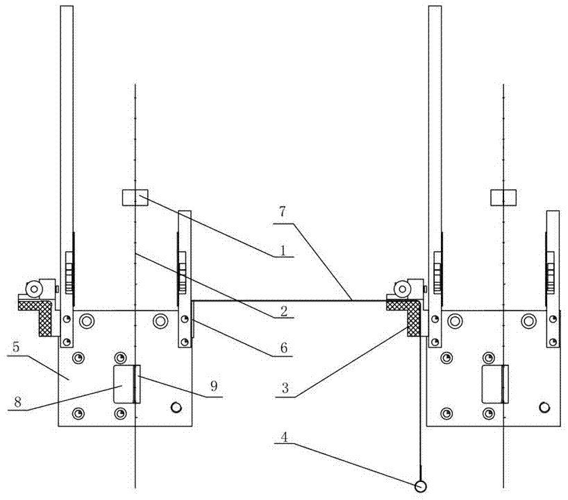 帘片导向带与梯带绳张力控制机构的制作方法