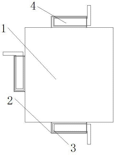 油水分离器的固定结构的制作方法