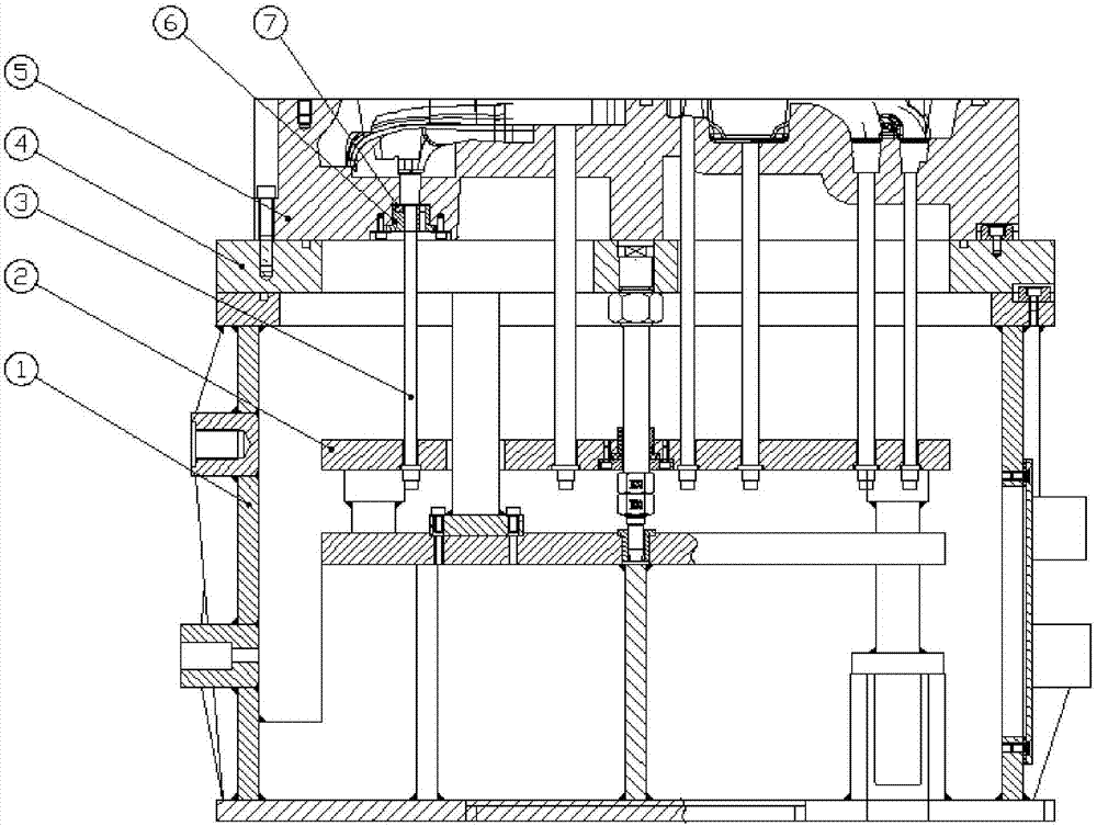 气道砂芯铸造模具的制作方法