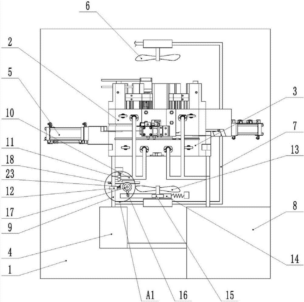 链轮室模具的制作方法