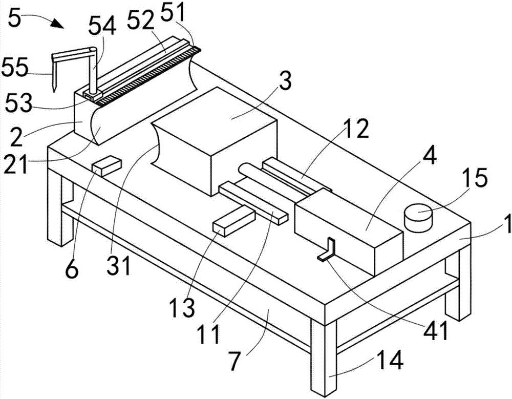 一种管材划线夹具的制作方法