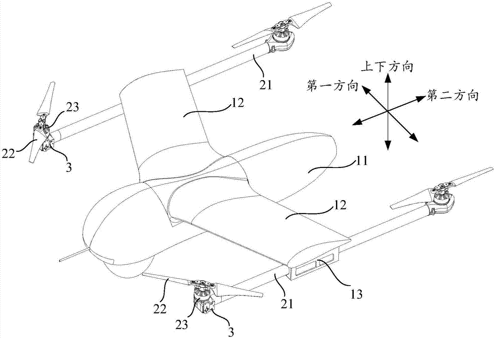 具有多种飞行模式的无人飞行器的制作方法