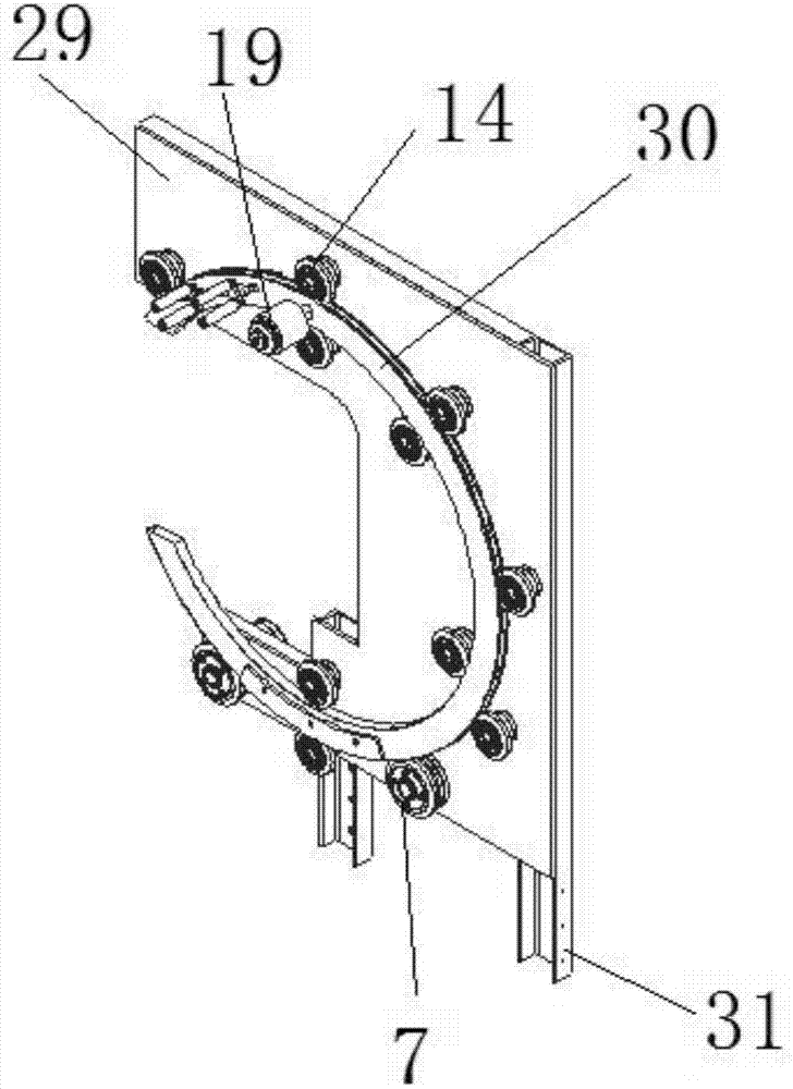 一种膜卷驱动安装圆环结构的制作方法