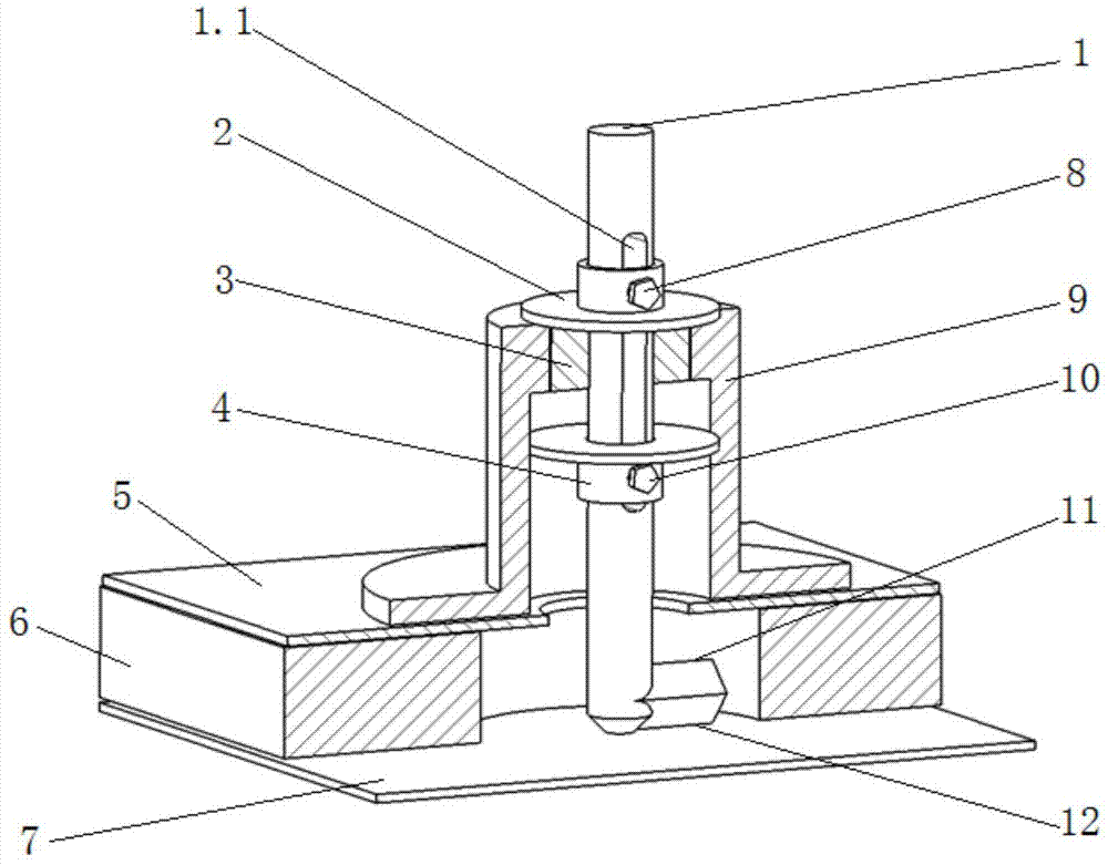 新型复合材料夹芯结构L型偏心限位开槽器的制作方法