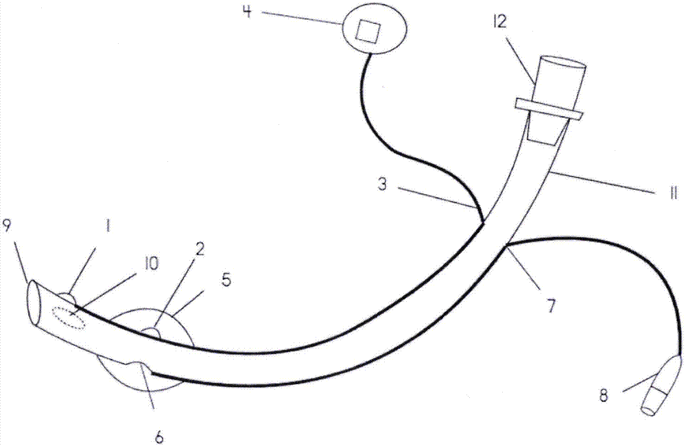 光引导型气管导管的制作方法