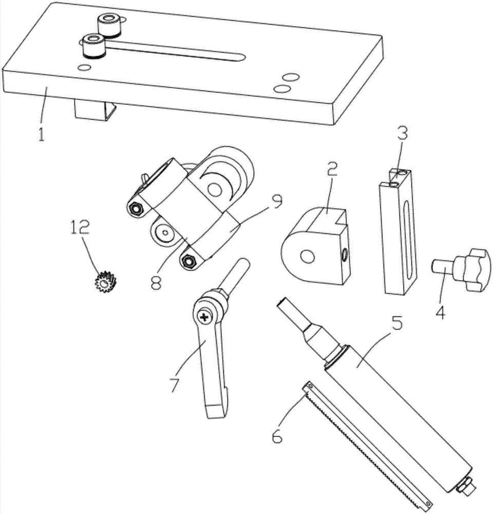 一种桌面式外角焊枪焊接角度可调节结构的制作方法