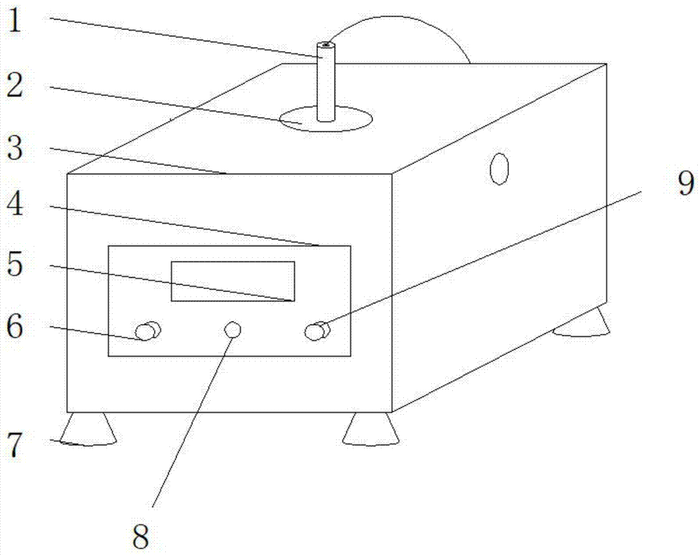 一种电子产品加工用加热台的制作方法