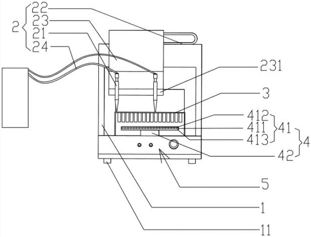 一种电线点胶固化机的制作方法