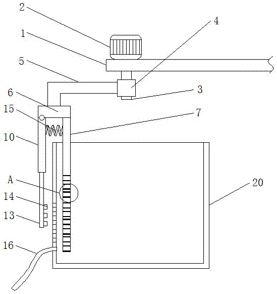 基质包装打孔装置的制作方法