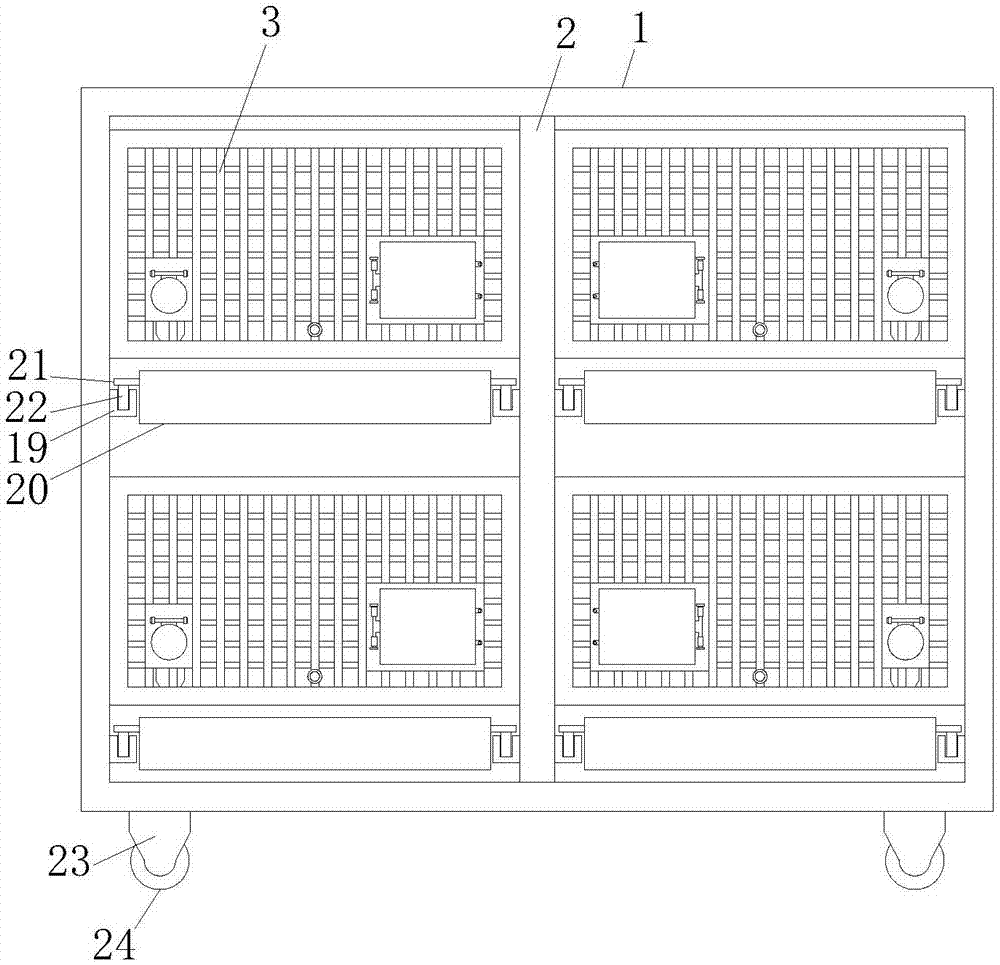 一种临床医学活体实验用饲养笼的制作方法