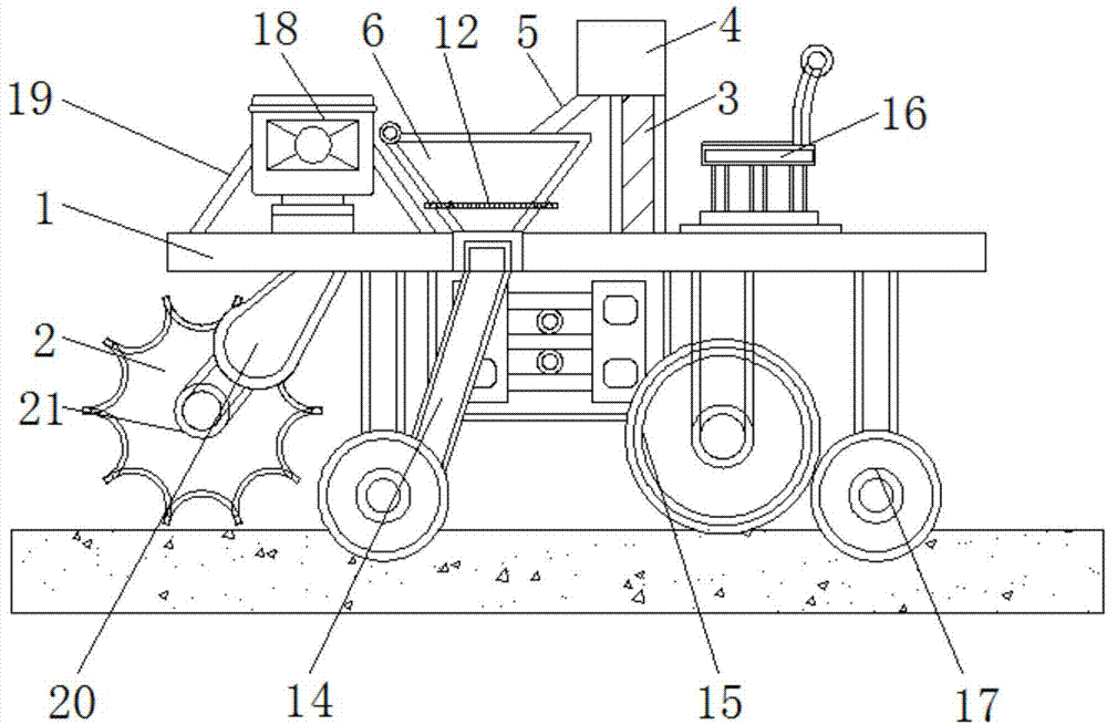 一种具有快速上料功能的小型播种机的制作方法