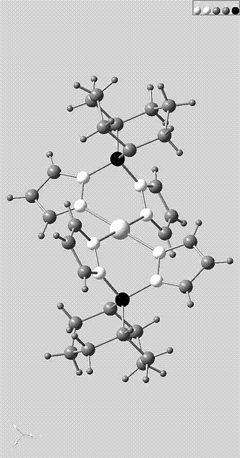 一种二吡唑硼酸盐钯配合物Pd[BBN(pz)2]2的制备方法与流程