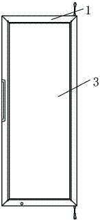 防潮密封性亚克力门体的制作方法