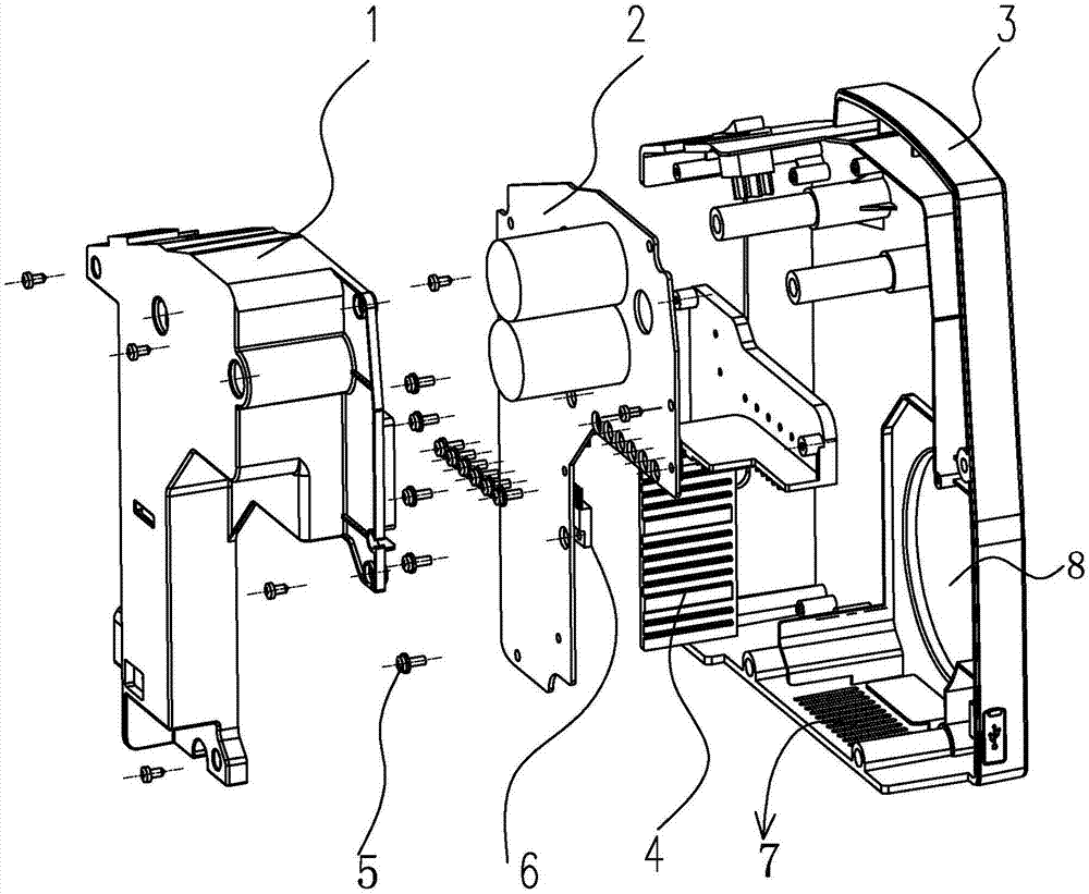 一体式直驱包缝机电控的制作方法