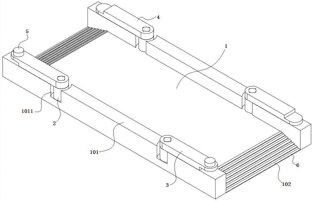 一种用于立体停车的车胎限位停车板及其控制系统的制作方法