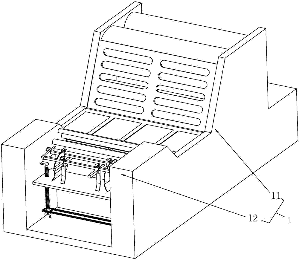 用于印刷机的可调式夹纸装置的制作方法