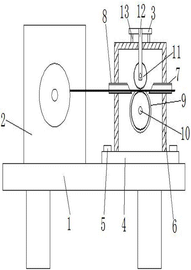 一种绕线机的计量装置的制作方法