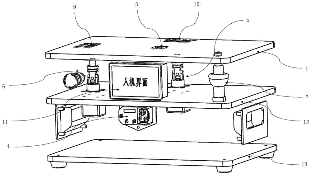 一种重力传感器测试平台的制作方法