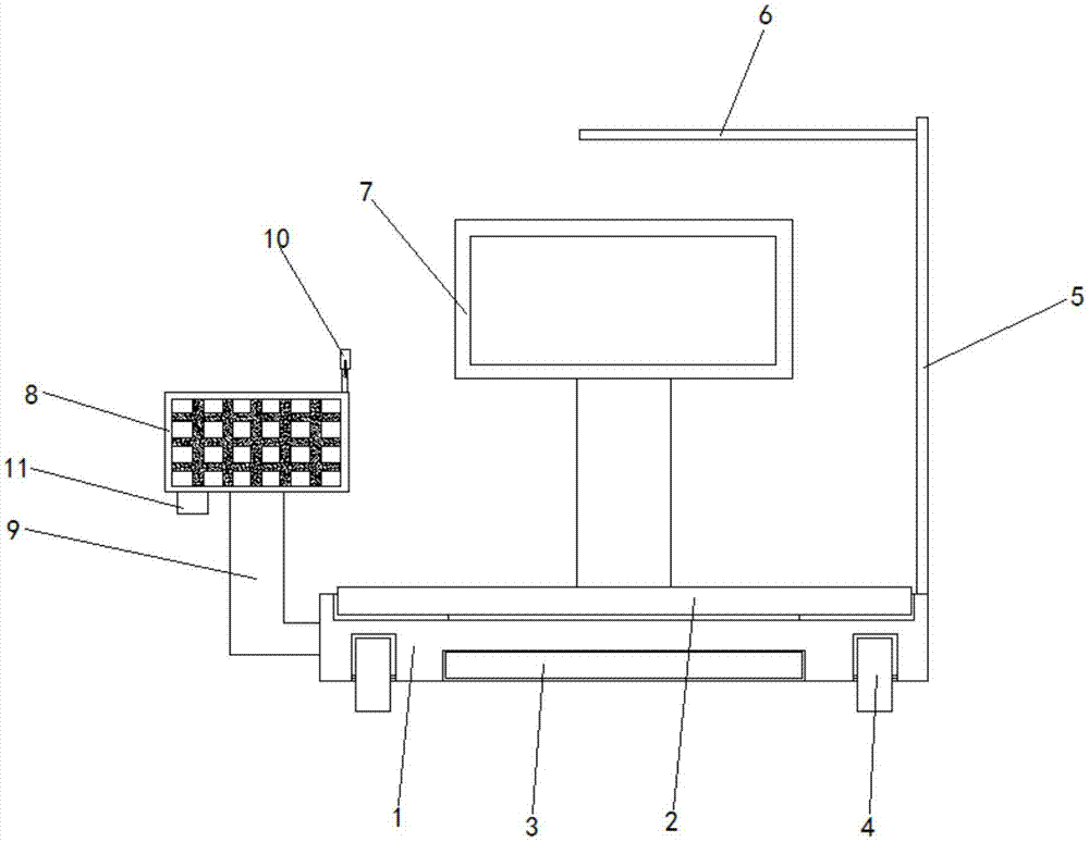 一种母婴用体检称的制作方法