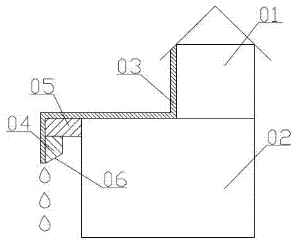装配式木结构房阳台防水渗水节点的制作方法
