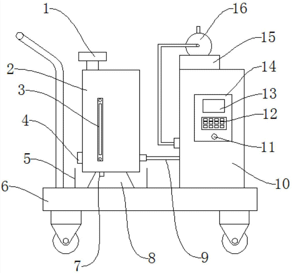 荧光剂加注机的制作方法