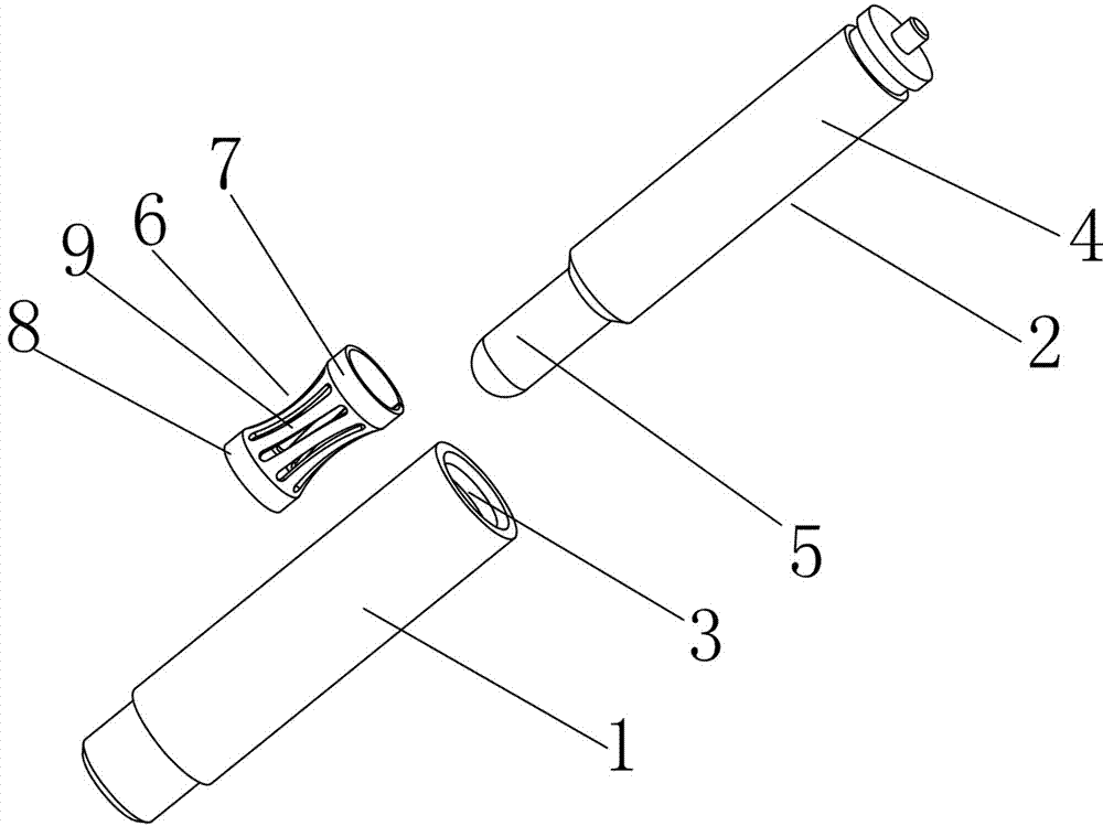 一种公母铜针连接器的制作方法