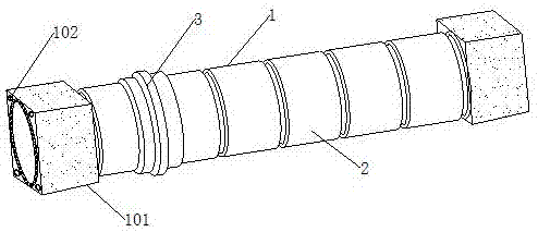 一种省时省力的通信管的制作方法