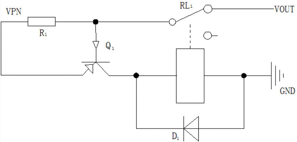 一种过流保护电路的制作方法