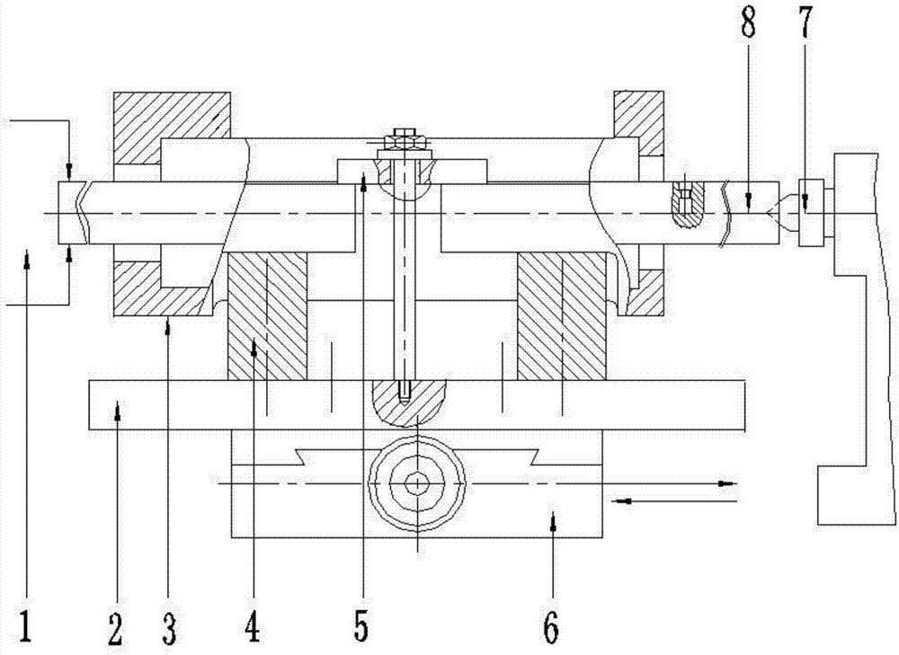 抱轴箱固定专用卡具的制作方法