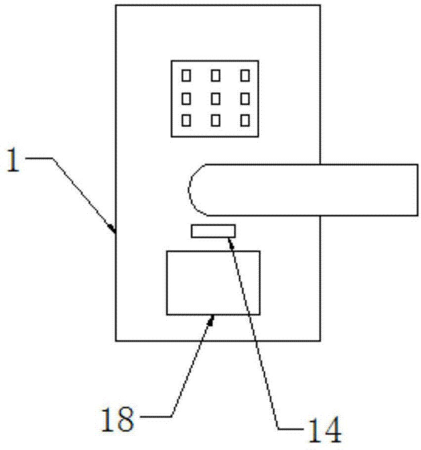 一种可持续供电的电子锁的制作方法