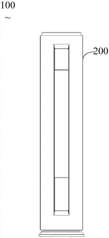 柜式室内机和空调器的制作方法