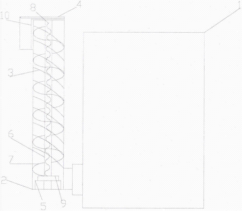 一种新风系统上的辅热装置的制作方法