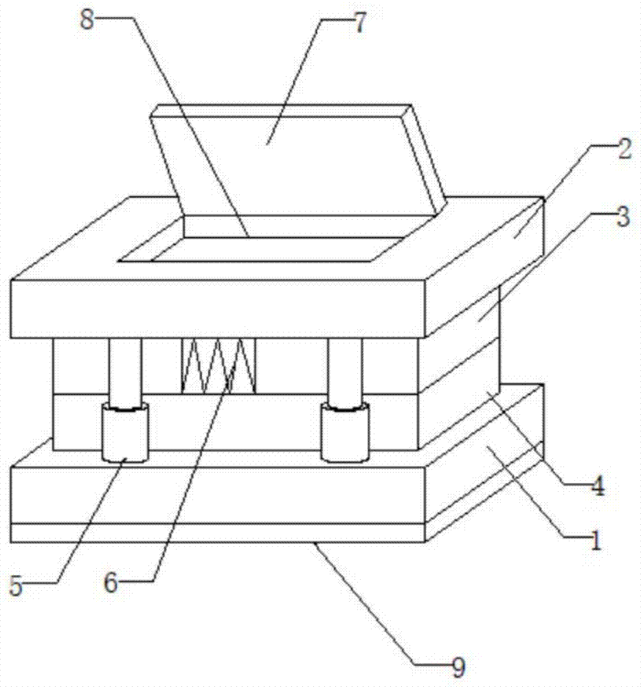 一种管束生产用快拉式模具的制作方法