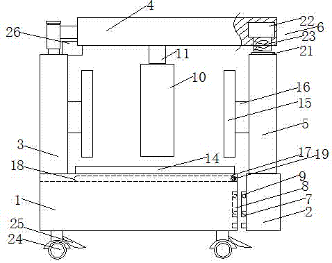 石膏板用车间转运车的制作方法