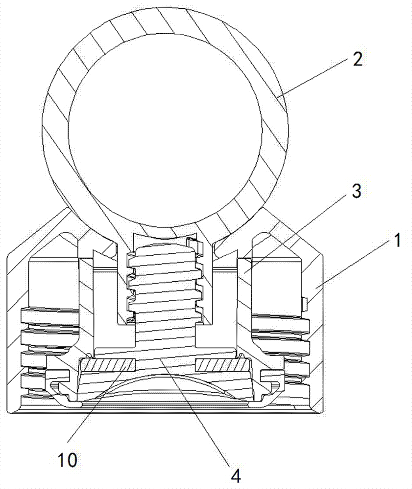 一种保温容器盖子拎环可拆卸结构的制作方法