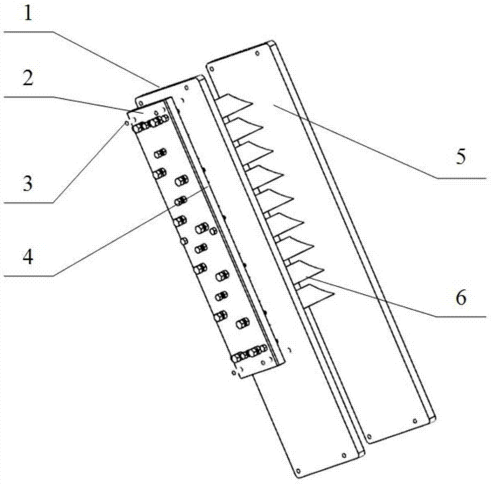 一种悬臂变间隙平面叶栅实验装置的制作方法