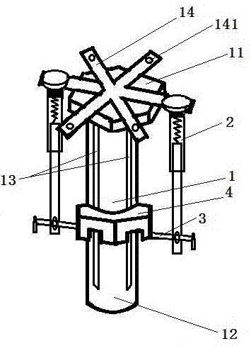 一种带固定装置的防松动螺栓螺母组合的制作方法