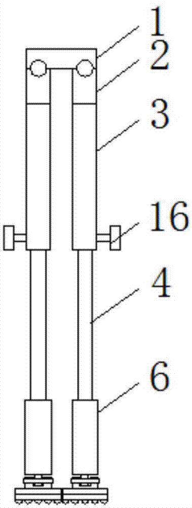 一种测绘仪支撑架的制作方法