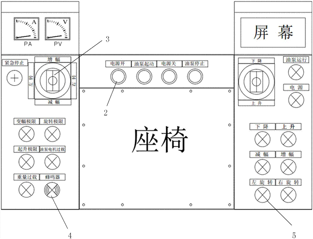 一种教学用的船用吊机模拟器的制作方法