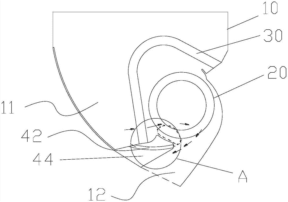 蜗壳结构及具有其的空调器的制作方法