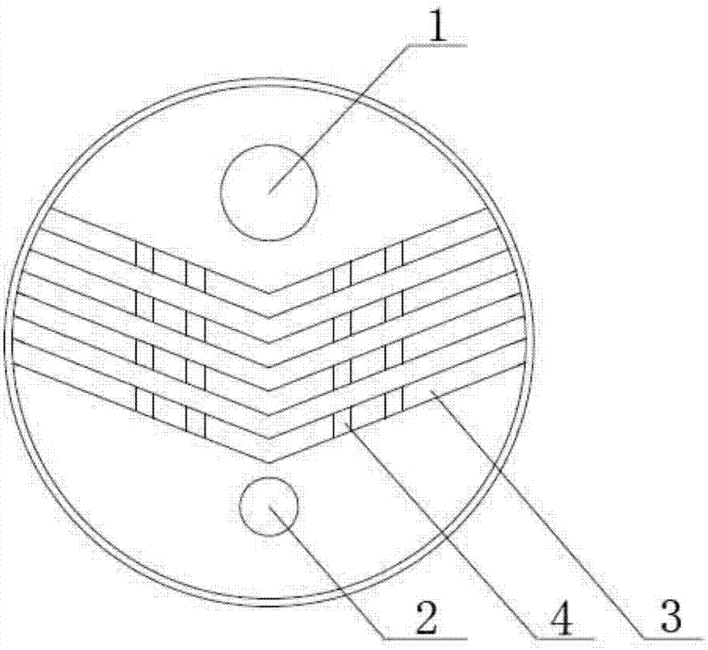 汽液两相流非对称流道传热板片的制作方法