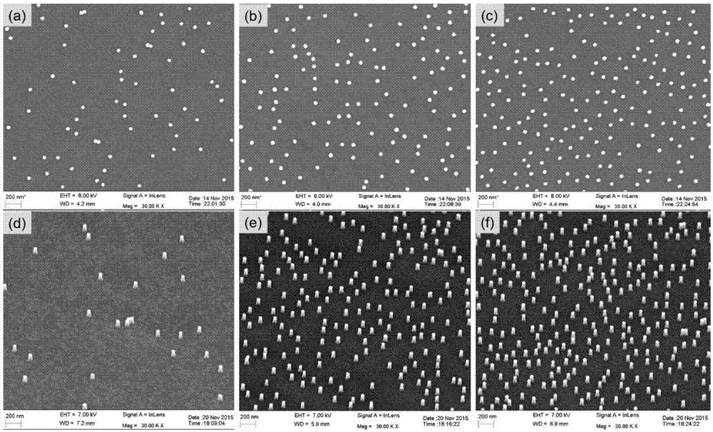 一种tio2纳米柱 Au纳米粒子复合阵列、制备方法及其应用与流程