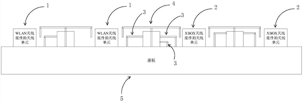 一种电子设备的天线隔离装置及电子设备的制作方法