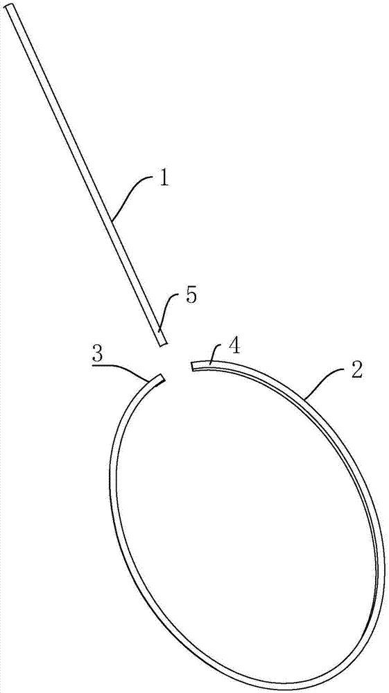 球拍的拍杆和拍框的连接方法及球拍与流程